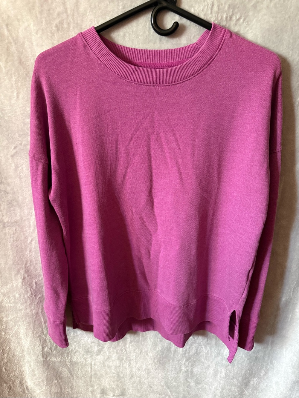 Time and Tru Pink Crewneck Sweatshirt